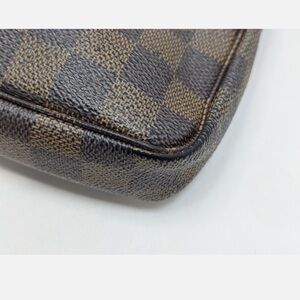 Louis Vuitton Pochette Accessoires Pouch Brown Leather